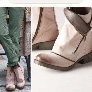 Sundance Lana Distressed Ankle Boots